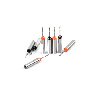 Solid Carbide Blind Hole Boring Bit for Wood CNC Drill Bit Orange Black 10mm Shank Industrial Use