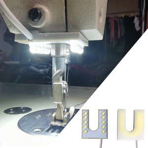 10 LEDs Sewing Machine Light U Shape Industrial Lighting Lamp Magnetic Working Light for Drill Presses Workbenches EU/US Plug
