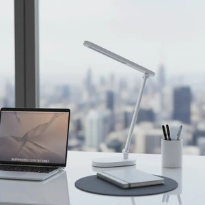 Anti-Myopia Full Spectrum LED Desk Lamp Adjustable Brightness Eye Comfort Reading Light for School and Office Use