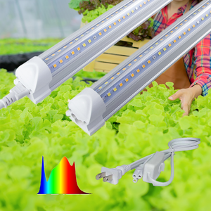 Hotsale T8 9w/20w/28w/30w Full Spectrum Tube Vertical Farm Hydroponics Clone Plants LED Grow Light