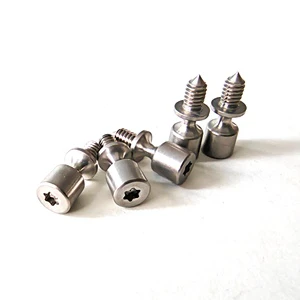 Plum Blossom Self-Tapping Hand Screw with Decoration