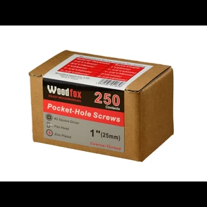 Woodfox MP250 ISO Standard Wood Drywall Screw Fasenter Steel Zinc Plated Taiwan Fine/Coarse Thread Pan/Washer Head