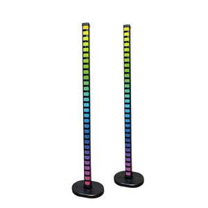 Tcwin Sound Control 3D Floor Rhythm Light Ambient Audio Spectrum Atmosphere Music Level Lights DC5V for Family Parties Games