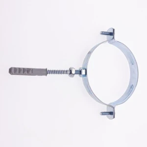 Wall Mount Pipe Clamp Steel Duty OEM Customized Fasteners Type Pipeline Support Pipe Clamp