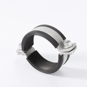 Hot Sell Tubing Clip O-shaped Pipe Clamp with Rubber for Pipe Hanger Support System