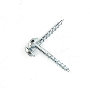 Industrial Metric Carbon Steel Pan Head Wood Screws / Self-Tapping Screws for Woodworking Furniture DIY Applications