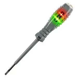 Battery Powered 12V Screwdriver Magnetic Tip Black Oxide Finish Plastic Steel Screw Electric Pen Tester