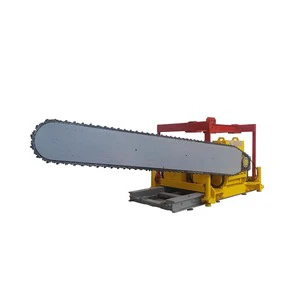 Rail Type Chain Saw for Marble Quarry Block Dry Cutting Machine for Stone Splitting