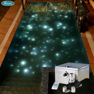 High Power Fiber Optic Light Engine 40W 80W 150W DMX LED Illuminator for Pool Starlight Ceiling System