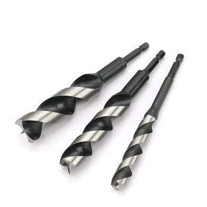 230mm Length 40CR Steel Metal Drilling Bits Anti-Stuck Quick Change Hex Shank Black Oxide Finish Core Drill Bits