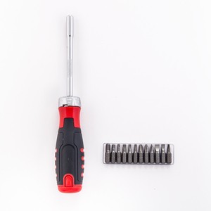 12PCS Bits Set Precision Bi-color Handle Multifunction Interchangeable Torx and Phillips Screwdriver Bit Set