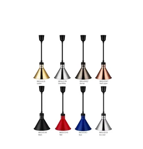 Factory Wholesale Adjustable Height Commercial Food Heat Lamp Maintain Food Freshness for Cafeteria Support OEM Customization