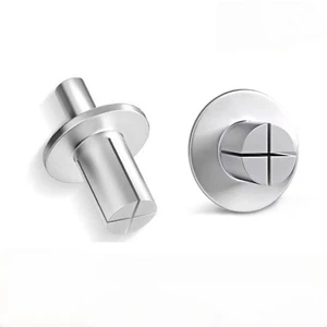 Hot Sales China Manufacturer Wholesale Aluminum Core Rivet Core Rivet Flat Round Head Impact Type Expansion Aluminum Rivet