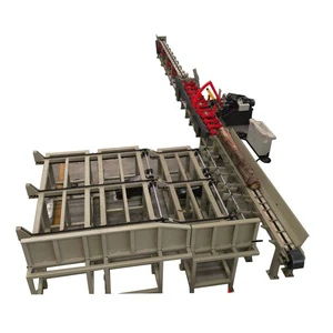 Hanvy High Speed PLC Controlled Motor-Driven Chain Saw Automatic Log Cutting Production Line for Plywood Production