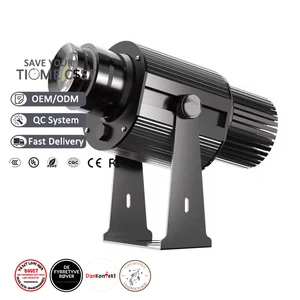 IP67 Waterproof Advertising 50W LED Logo GOBO Light Projector for Company Store Wedding Events Aluminum Alloy Lamp