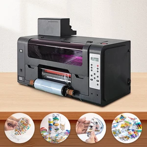 A3 DTF UV Printer For Tumbler Wraps AB Film High Performance Uv Dtf Printer