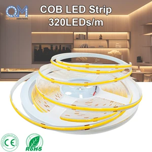 Under Cabinet COB Lighting 8mm COB LED Strip 320LEDs COB Strip Wholesale China Flexible 8mm COB Tape