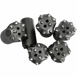 Tapered Bits Diamond Segment 32mm 34mm 38mm Durable Carbide Hammer Rock Drilling Tools 60 Degree Cone Double Cut Thread Jack OEM