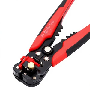 Multifunctional Wire Stripping Cable Crimping Pliers for Electricians-Fast-Pull Design Red/Black Color China Origin Wholesale