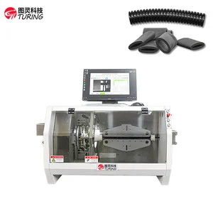 Turingnex TR-SJQ01 Pneumatic PVC/Metal Pipe Cutting Machine with CE/ISO9001 Certification AC220V/110V Power Supply