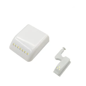High Quality 12v LED Under Cabinet Light White Light Cupboard Inner Led Hinge Light With Battery