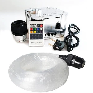 Fiber Optic Lights Led Optical Fiber Light Kit 2m * 0.75mm Optical Fiber for Led Ceiling Lighting