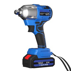 21V Cordless Brushless Electric Impact Wrench Set 1/2 Square Drive Lithium-Ion Battery 420 Nm Max Torque DIY Auto Repair