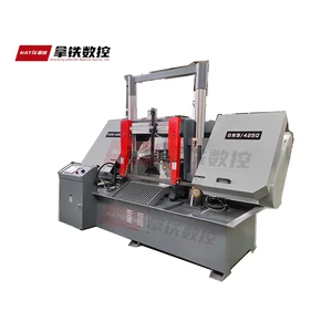 Band Saw Machine Hydraulic Tension Saw Blade High-Accuracy Motor 5.5KW for Metal Stainless Steel Carbon Steel Cutting