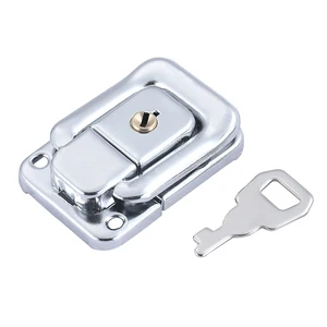 Metal Tool Box Equipment Lock Wooden Box Fastener Buckle Toggle Latch with Keys