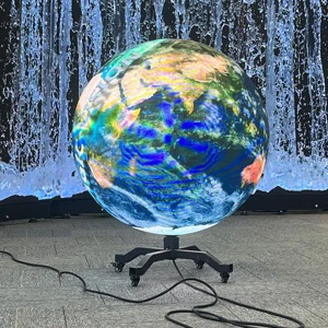 Factory Creative Custom 360° Spherical Led Screen P1.8 P2 P2.5 Shopping Mall Exhibition Round Ball Flexible Led Sphere Display