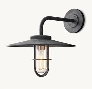 American Modern E26 Lamp Holder Black Iron Nickel Plated Crystal Wall Lamp LED Light Source 5-Year Warranty Living Room Bedroom
