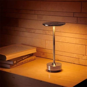 High Aluminum DC Atmosphere Ambient Light Flexible Desk Bedside Lamp for Hotel Living Room Bedroom Dining Outdoor Night Use