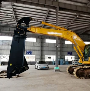 Excavator Mounted Hydraulic Saw for Concrete Pipe and Structure Cutting Work