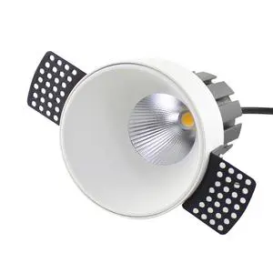 9W Trimless Downlight Energy Saving Recessed Downlight Round