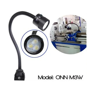 ONN-M3W Professional Lighting IP65 LED Flexible Machine Work Light 4.5W 24V/220V CE RoHS for Sewing Machine
