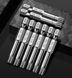 Magnetic Electric Drill Bit with Center Hole 1-Piece Pack Pneumatic Screwdriver Bit Electronic Components