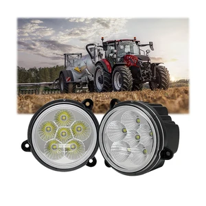 ECE 30W Wide Flood Beam LED Work Light For Case IH Tractor Magnum 220 225 235 Round Led Work Lamp