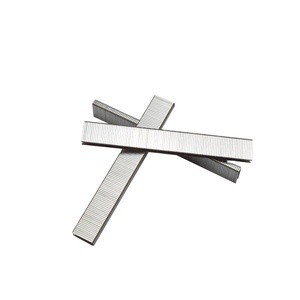 High Quality Iron 413J U Shaped Smooth Shank Electro Galvanized Flat Head Industrial Grade Decorative Nail 4J Series Code Nail