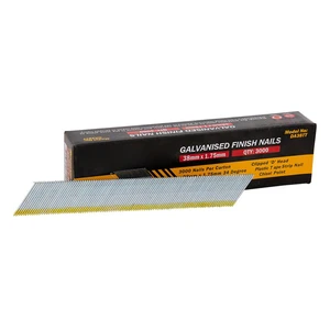 Fst Pneumatic Black Stainless Steel Collated Finish and Hardened D Angle Da Oblique Brad Nails Concrete