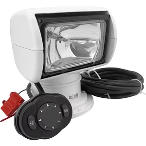 12V/24V Marine Searchlight Spotlight 50W Xenon Lamp Remote Control Waterproof Search Light for Boat Yacht Ships