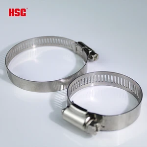 Free Sample Adjustable Hose Clamp American Hose Clamp Stainless Steel Water Pipe Gas Pipe Clamp Waterpipe Clip