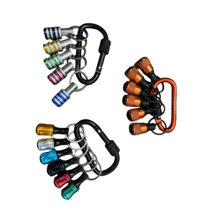 1/4-inch Quick-release Drill Bit Holder, Hex Shank Screwdriver Bit Holder Impact Driver Drill Bit Keychain
