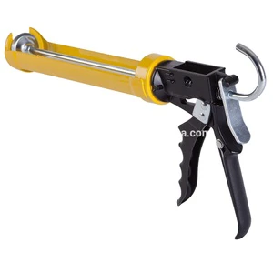 Smooth Rod Revolving Barrel Caulking Gun, 300ml/310ml, 10:1 12:1 18:1 Thrust Ratio, Force 1500N
