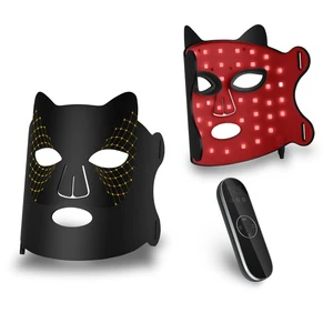 4 Colors LED Face Beauty Mask Instrument Infrared Light Facial Beauty Mask Photon Therapy Home Silicone Face Mask