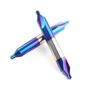 PULSTOOL High Quality Tin Coated Solid Carbide 60 90 120 Degree Center Drill OEM/ODM