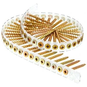 Gypsum Board Plasterboard C1022 Plastic Strip Collated Self Tapping Screw Black Phosphated Collated Drywall Screws