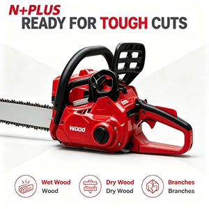 Industrial Electric Chainsaw 36V Battery Operated Chain Saw 250mm Cutting Capacity For Forestry Logging Garden Work