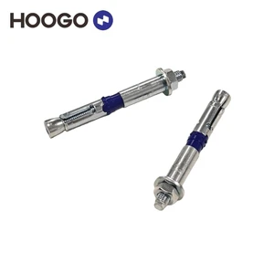 Heavy-Duty Fastening Manufacturer Round Hex Head Seismic Wedge Anchor for Cracked Concrete Structural Connections