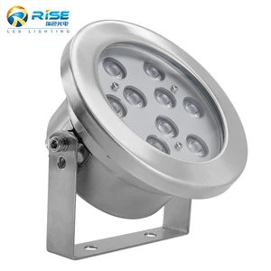 High-Power 18W 24W 36W RGB LED IP68 Underwater Fountain Light For Pool Pond Aquarium-Durable Stainless Steel Body