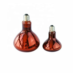 Ideal Red Near IRA Light 150W 250W Infrared Heating Bulb Infrared Heat Therapy Lamp Sauna Physiotherapy Lamp for Sauna Rooms